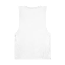 Load image into Gallery viewer, Regular fit sleeveless tank tee is 100% light cotton w/ low & raw (unsewn) armholes by Kerry Sandhu Art. 7 ANZAC designs