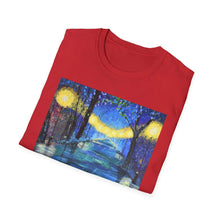 Load image into Gallery viewer, T-Shirt made from very soft materials, no side seams. Feels like bliss to wear! Many designs by Kerry Sandhu Art