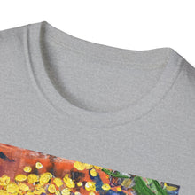 Load image into Gallery viewer, T-Shirt made from very soft materials, no side seams. Feels like bliss to wear! Many designs by Kerry Sandhu Art