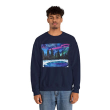 Load image into Gallery viewer, Sweatshirt 50/50 Cotton/Polyester, Medium-heavy fabric, Loose fit, true to size, Original art designs by Kerry Sandhu Art