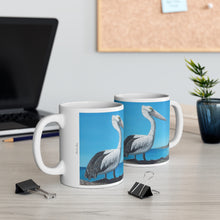Load image into Gallery viewer, 11oz BPA, lead-free, microwave/dishwasher safe, white ceramic, vivid colours. Many original artworks by Kerry Sandhu Art