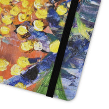 Load image into Gallery viewer, Rustic Wattle - PHONE CASE WALLET for Samsung & iPhones - by Kerry Sandhu Art