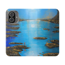 Load image into Gallery viewer, Moon River - PHONE CASE WALLET for Samsung & iPhones - by Kerry Sandhu Art
