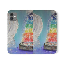 Load image into Gallery viewer, Angels Brought Me Here - PHONE CASE WALLET - by Kerry Sandhu Art
