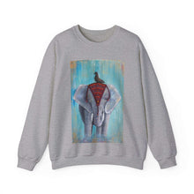Load image into Gallery viewer, Sweatshirt 50/50 Cotton/Polyester, Medium-heavy fabric, Loose fit, true to size, Original art designs by Kerry Sandhu Art