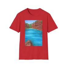 Load image into Gallery viewer, T-Shirt made from very soft materials, no side seams. Feels like bliss to wear! Many designs by Kerry Sandhu Art