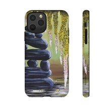 Load image into Gallery viewer, Zen Pond - TOUGH PHONE CASES for Samsung & iPhones - by Kerry Sandhu Art