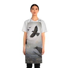Load image into Gallery viewer, Apron - lightweight, silky finish 100% polyester, two front pockets. Many original artwork designs by Kerry Sandhu Art
