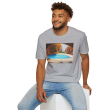 Load image into Gallery viewer, T-Shirt made from very soft materials, no side seams. Feels like bliss to wear! Many designs by Kerry Sandhu Art