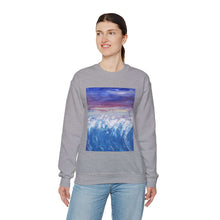 Load image into Gallery viewer, Sweatshirt 50/50 Cotton/Polyester, Medium-heavy fabric, Loose fit, true to size, Original art designs by Kerry Sandhu Art