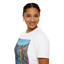 Load image into Gallery viewer, T-Shirt made from very soft materials, no side seams. Feels like bliss to wear! Many designs by Kerry Sandhu Art