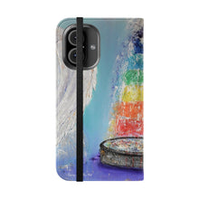 Load image into Gallery viewer, Angels Brought Me Here - PHONE CASE WALLET - by Kerry Sandhu Art