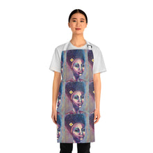 Load image into Gallery viewer, Apron - lightweight, silky finish 100% polyester, two front pockets. Many original artwork designs by Kerry Sandhu Art