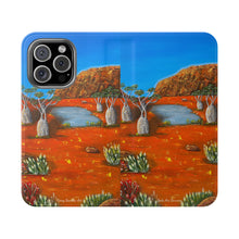Load image into Gallery viewer, Beds Are Burning - PHONE CASE WALLET - by Kerry Sandhu Art