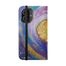 Load image into Gallery viewer, Flower of Gratitude - PHONE CASE WALLET - by Kerry Sandhu Art
