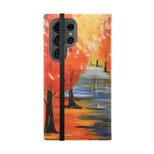 Load image into Gallery viewer, Autumn Leaves - PHONE CASE WALLET for Samsung & iPhones - by Kerry Sandhu Art