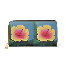 Load image into Gallery viewer, Pockets for cash, c/cards, coins, & more. Stylish faux leather, lots of original artworks by Kerry Sandhu Art to choose from