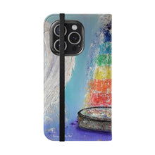 Load image into Gallery viewer, Angels Brought Me Here - PHONE CASE WALLET - by Kerry Sandhu Art
