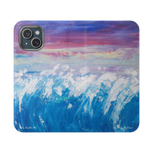 Load image into Gallery viewer, I Sat By the Ocean - PHONE CASE WALLET - by Kerry Sandhu Art