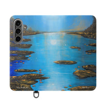 Load image into Gallery viewer, Moon River - PHONE CASE WALLET for Samsung & iPhones - by Kerry Sandhu Art