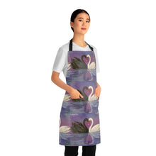 Load image into Gallery viewer, Apron - lightweight, silky finish 100% polyester, two front pockets. Many original artwork designs by Kerry Sandhu Art