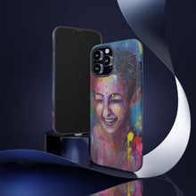 Load image into Gallery viewer, Raining Glitter - TOUGH PHONE CASES for Samsung & iPhones - by Kerry Sandhu Art