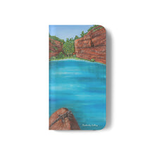 Load image into Gallery viewer, Kimberley Calling - PHONE CASE WALLET - by Kerry Sandhu Art