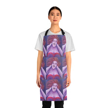 Load image into Gallery viewer, Apron - lightweight, silky finish 100% polyester, two front pockets. Many original artwork designs by Kerry Sandhu Art