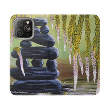 Load image into Gallery viewer, Zen Pond - PHONE CASE WALLET for Samsung & iPhones - by Kerry Sandhu Art
