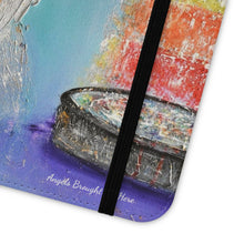 Load image into Gallery viewer, Angels Brought Me Here - PHONE CASE WALLET - by Kerry Sandhu Art