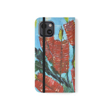 Load image into Gallery viewer, Rustic Bottle Brush - PHONE CASE WALLET - by Kerry Sandhu Art