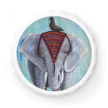 Load image into Gallery viewer, Plastic exterior w/ metallic bottom, magnetic back, 2 different opening mechanisms, matte finish. Art by Kerry Sandhu Art