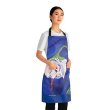 Load image into Gallery viewer, Apron - lightweight, silky finish 100% polyester, two front pockets. Many original artwork designs by Kerry Sandhu Art