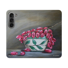 Load image into Gallery viewer, Bowl of Grapes - PHONE CASE WALLET for Samsung & iPhones - by Kerry Sandhu Art