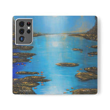 Load image into Gallery viewer, Moon River - PHONE CASE WALLET for Samsung & iPhones - by Kerry Sandhu Art