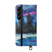 Load image into Gallery viewer, Aurora - PHONE CASE WALLET for Samsung & iPhones - by Kerry Sandhu Art