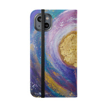 Load image into Gallery viewer, Flower of Gratitude - PHONE CASE WALLET - by Kerry Sandhu Art