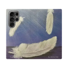 Load image into Gallery viewer, Three Little Birds (Faith) - PHONE CASE WALLET - by Kerry Sandhu Art