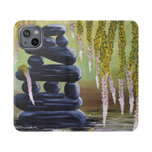 Load image into Gallery viewer, Zen Pond - PHONE CASE WALLET for Samsung & iPhones - by Kerry Sandhu Art