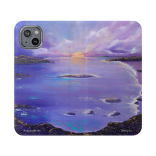 Load image into Gallery viewer, Setting Sun - PHONE CASE WALLET for Samsung & iPhones - by Kerry Sandhu Art
