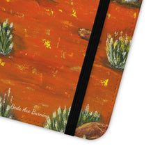 Load image into Gallery viewer, Beds Are Burning - PHONE CASE WALLET - by Kerry Sandhu Art
