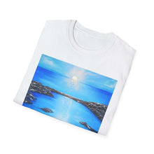 Load image into Gallery viewer, T-Shirt made from very soft materials, no side seams. Feels like bliss to wear! Many designs by Kerry Sandhu Art