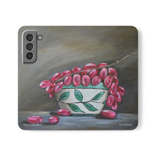 Load image into Gallery viewer, Bowl of Grapes - PHONE CASE WALLET for Samsung & iPhones - by Kerry Sandhu Art