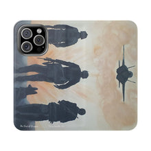 Load image into Gallery viewer, The Dust of Uruzgan (with Jet) - PHONE CASE WALLET - by Kerry Sandhu Art