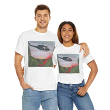 Load image into Gallery viewer, The Battle of Long Tan - Unisex HEAVY COTTON TEE - by Kerry Sandhu Art