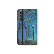 Load image into Gallery viewer, Forest of Light - PHONE CASE WALLET - by Kerry Sandhu Art