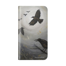 Load image into Gallery viewer, Come Join the Murder - PHONE CASE WALLET - by Kerry Sandhu Art