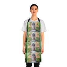 Load image into Gallery viewer, Apron - lightweight, silky finish 100% polyester, two front pockets. Many original artwork designs by Kerry Sandhu Art