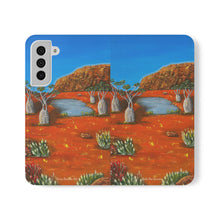 Load image into Gallery viewer, Beds Are Burning - PHONE CASE WALLET - by Kerry Sandhu Art