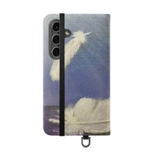 Load image into Gallery viewer, Three Little Birds (Faith) - PHONE CASE WALLET - by Kerry Sandhu Art
